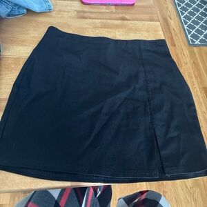 Classic Black Women's Mini Skirt